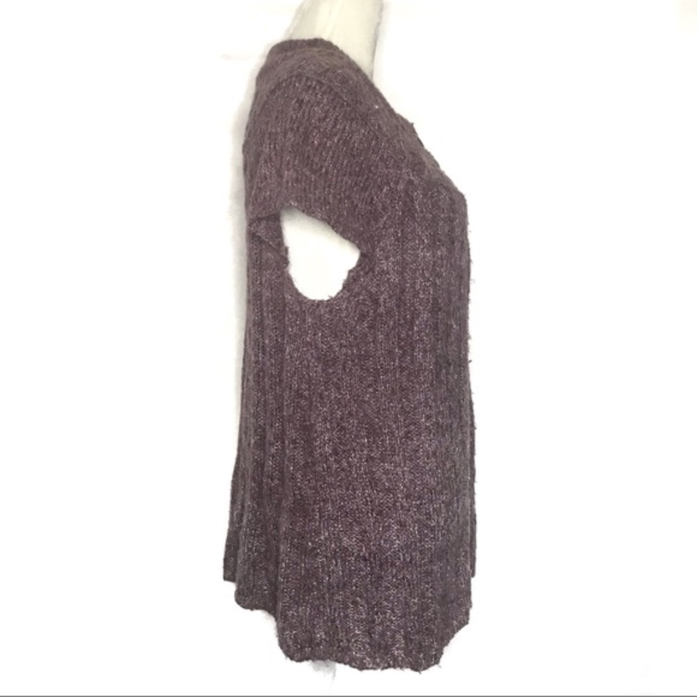 💎 Sonoma chunky cable knit short sleeve cardigan - Picture 6 of 8